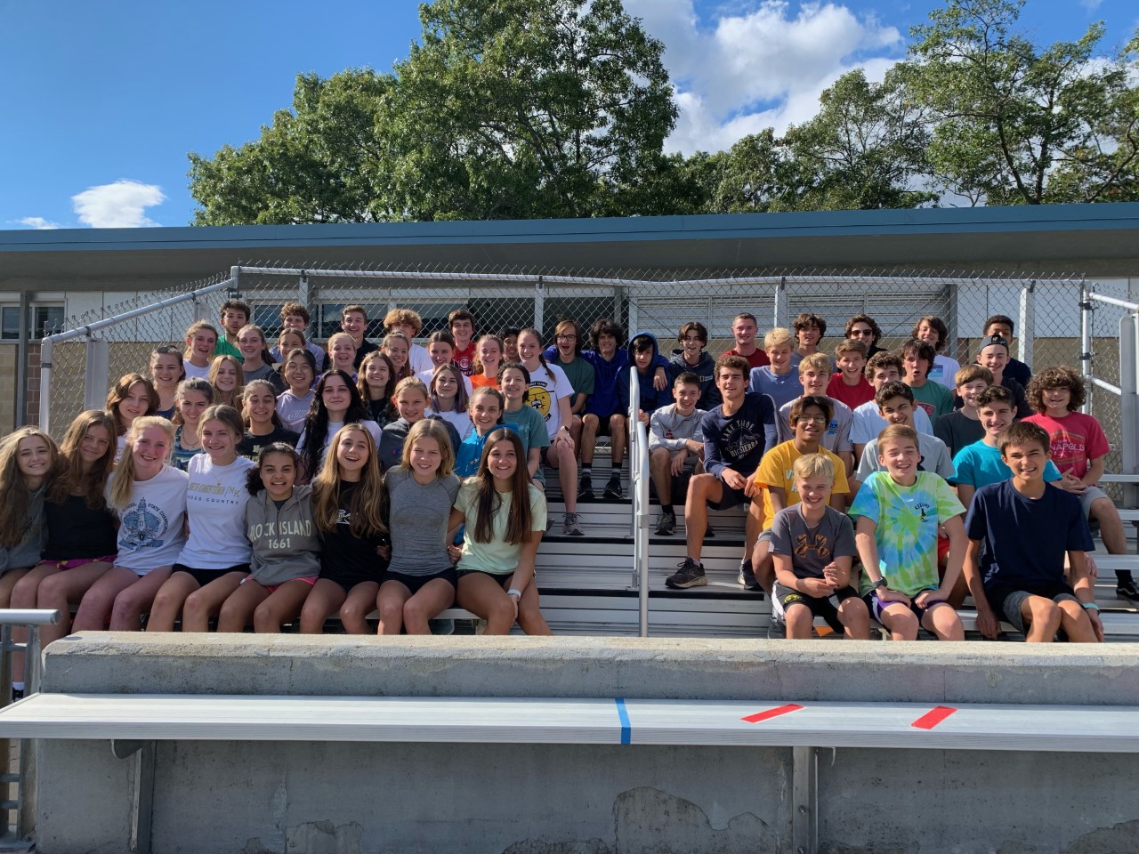 North Kingstown Boys & Girls Cross Country team