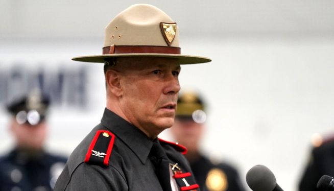 Rhode Island State Police Superintendent and Director of Public Safety Colonel James Manni is seen on February 11, 2022. File photo by Steve Klamkin WPRO News