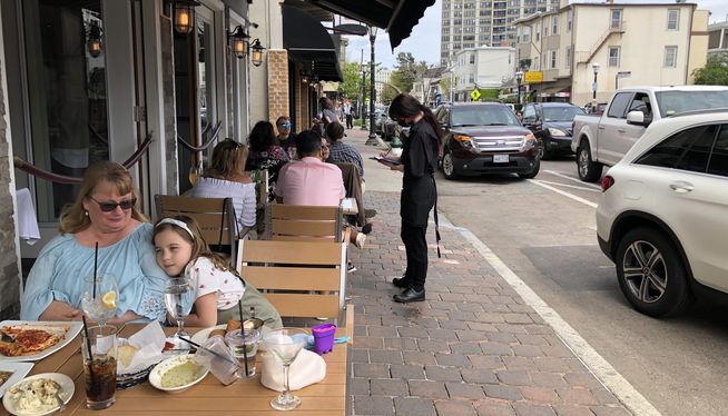 A bill encouraging post-pandemic outdoor dining in Rhode Island is served up to governor