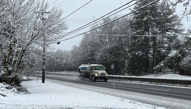 Winter storm hits Northeast, causing difficult driving, closed schools and canceled flights