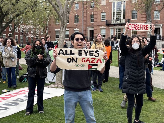 Pro-Palestinian student protests target colleges’ financial ties with Israel