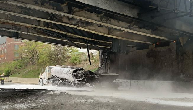 UPDATE: I-95 in Connecticut will close for days after fiery crash damages bridge, governor says