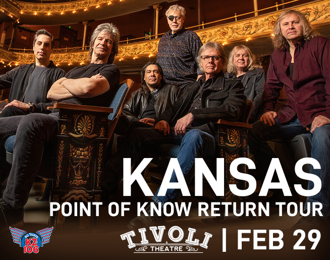 KZ106 Presents: Kansas, February 29th