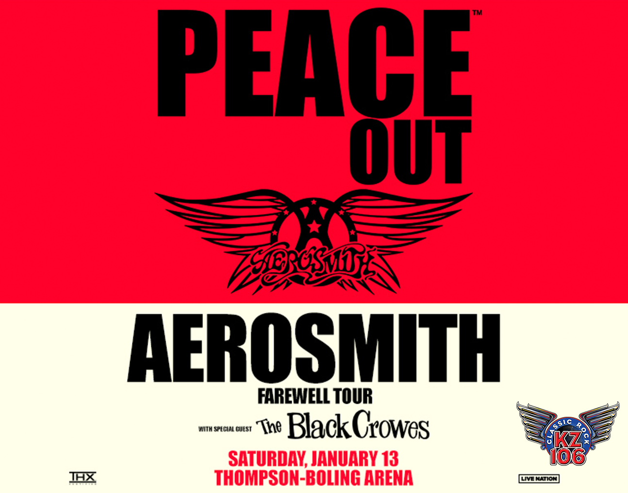 Aerosmith Concert w/Black Crows