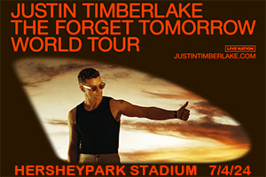100.7 LEV Welcomes Justin Timberlake to Hersheypark Stadium