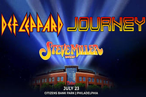 100.7 LEV Welcomes Journey and Def Leppard to Citizens Bank Park in Philly
