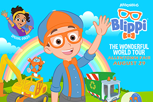 100.7 LEV Welcomes BLIPPI: The Wonderful World Tour at the Great Allentown Fair on August 29th