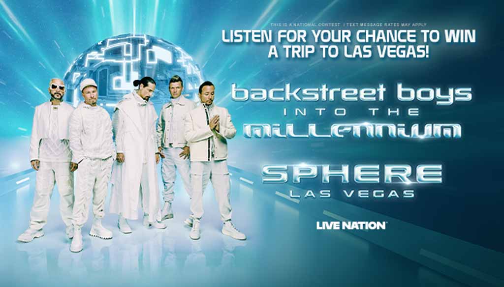 Win a trip to see Backstreet Boys at Sphere Las Vegas