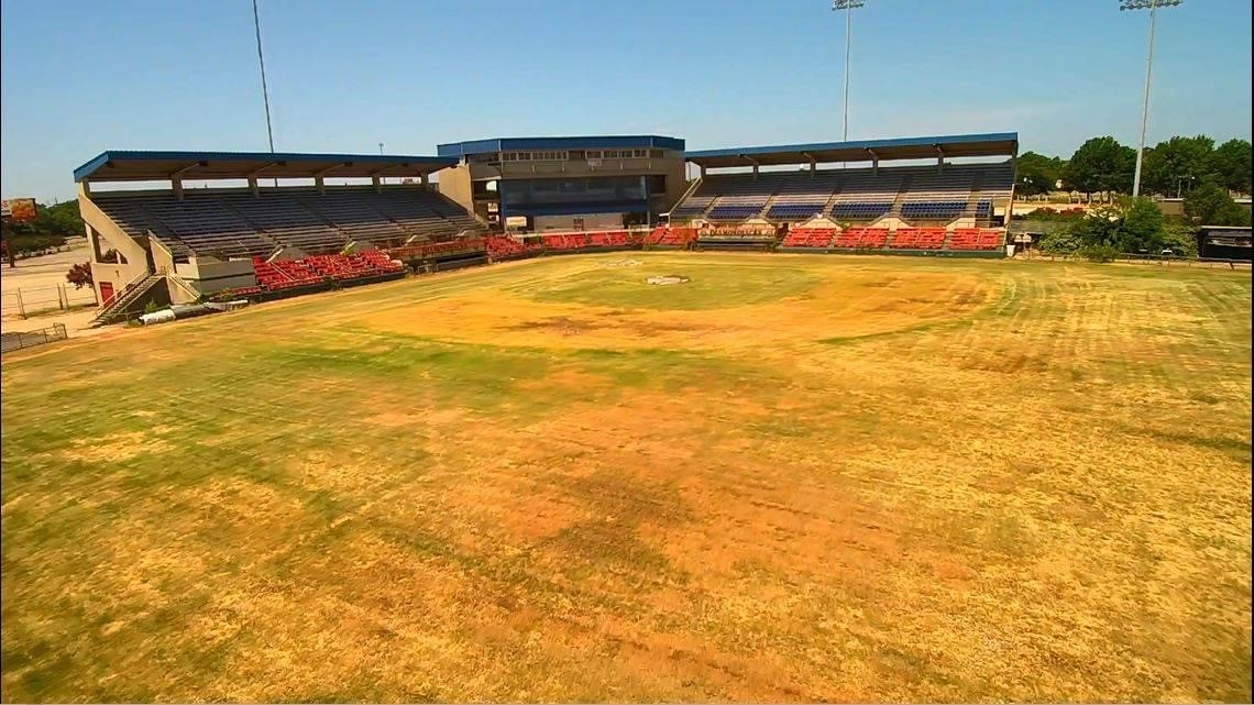 Demolition of Shreveport’s Fair Grounds Field Underway