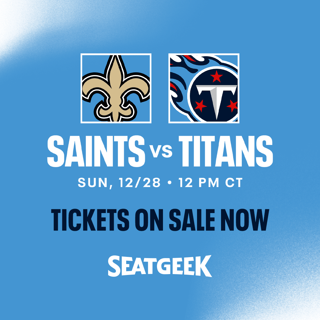 Titans vs Saints Titans vs Saints