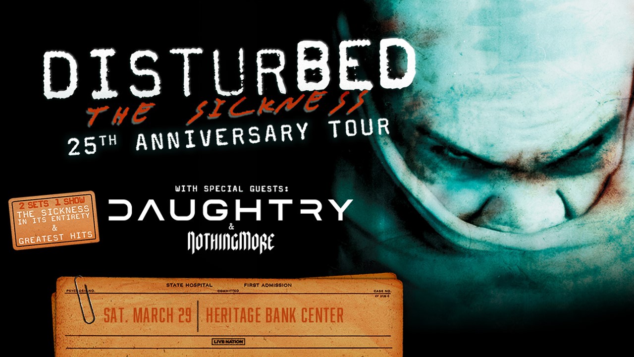 Disturbed – The Sickness 25th Anniversary Tour