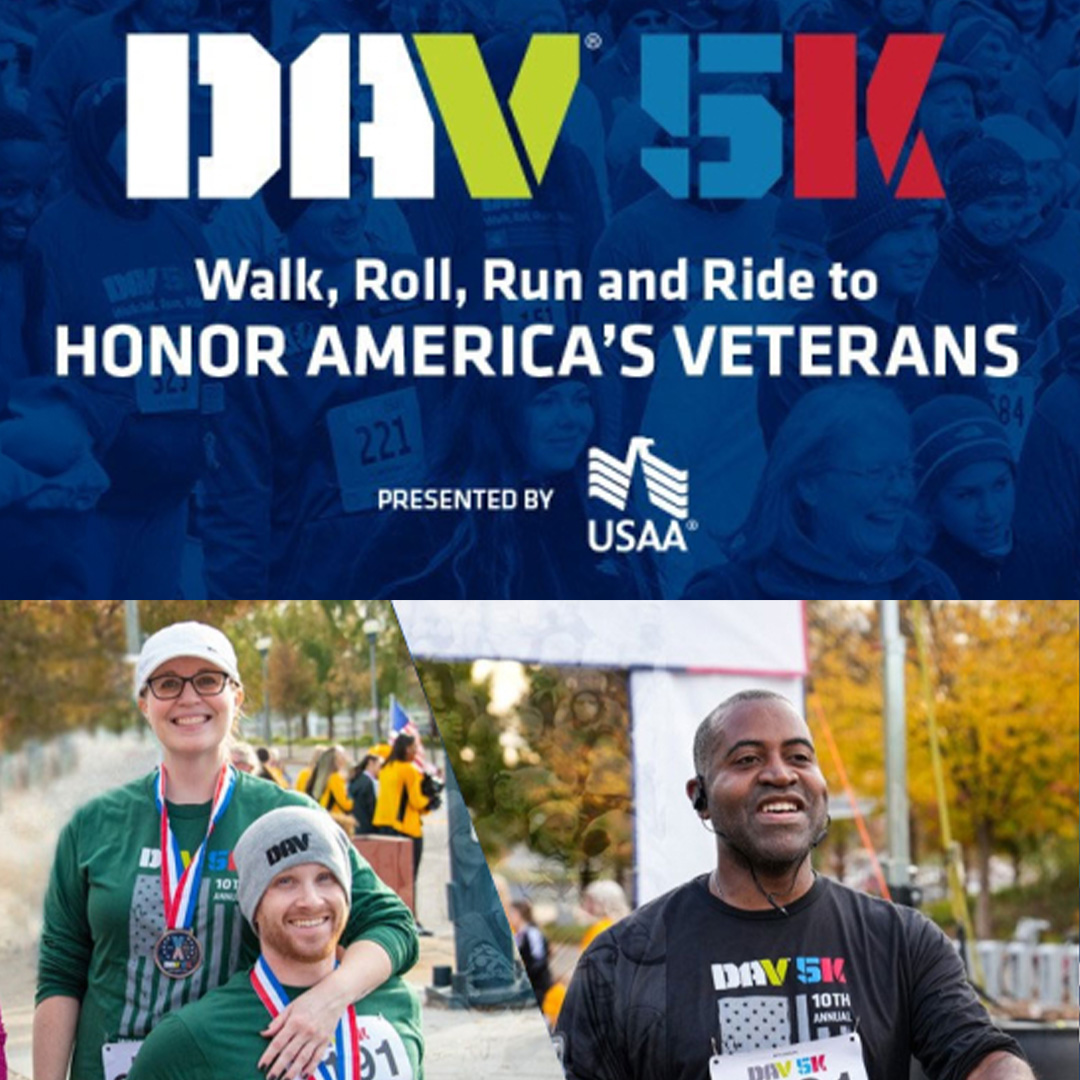 Register Now for the DAV5K Walk, Roll, Run, Ride!