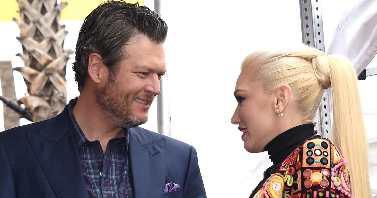 Listen to Blake Shelton’s Tender New Tune, “Happy Anywhere,” Featuring Gwen Stefani