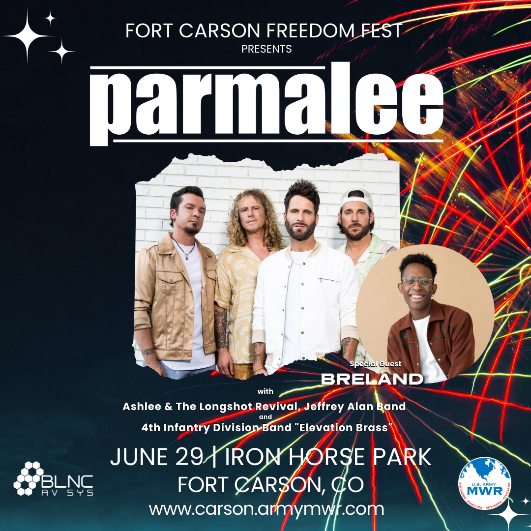 Full Lineup Announced for Fort Carson Freedom Fest