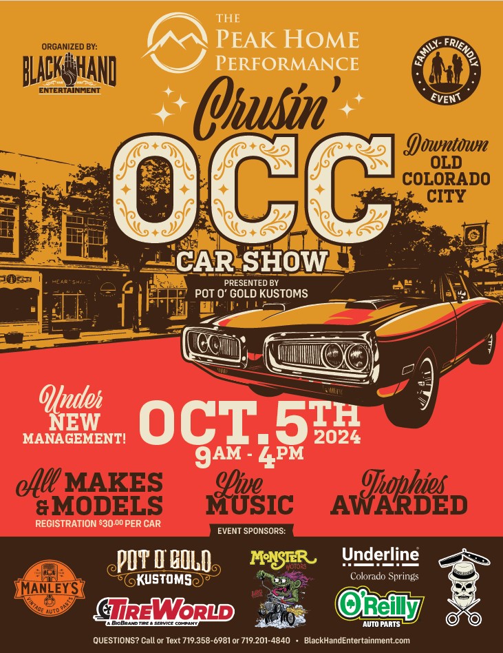 Car Enthusiast’s Dream Weekend: Cruisin’ OCC Car Show and Scenic Fall Drives in Colorado Springs 