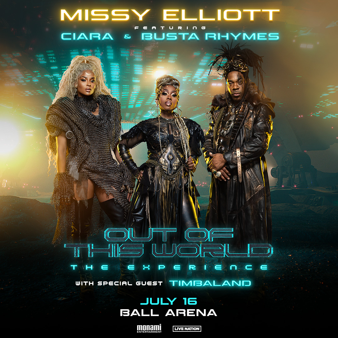 Missy Elliot, Ciara, Busta Rhymes & Timbaland Concert at Ball Arena!