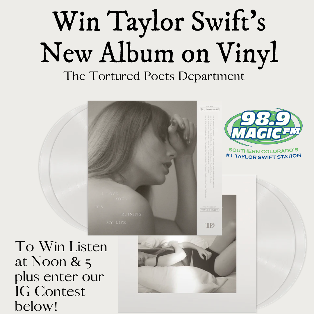 Win Taylor Swift’s New Album On Vinyl!