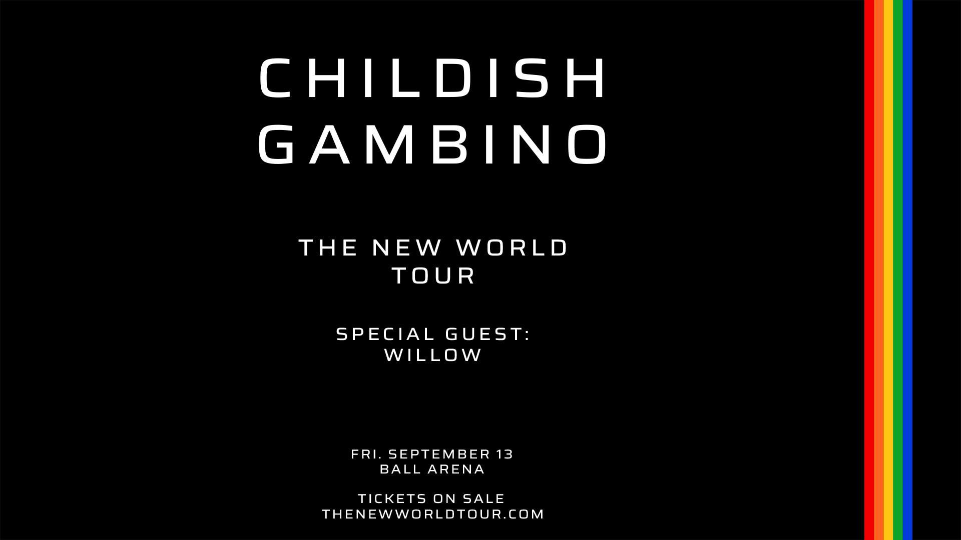 Win Childish Gambino Tickets!