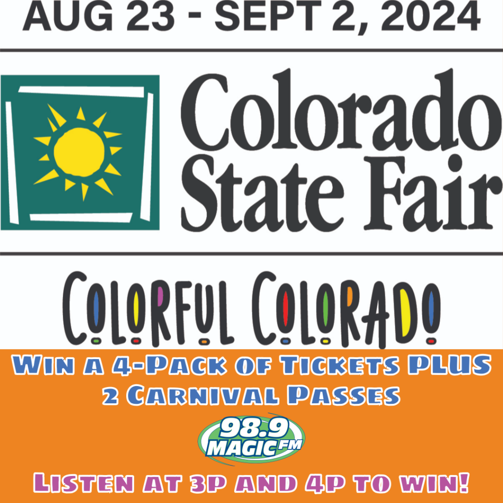 Win a 4Pack of Colorado State Fair Tickets plus Carnival Passes and