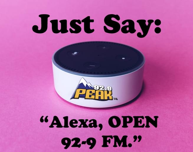 Play Peak FM on ALEXA!