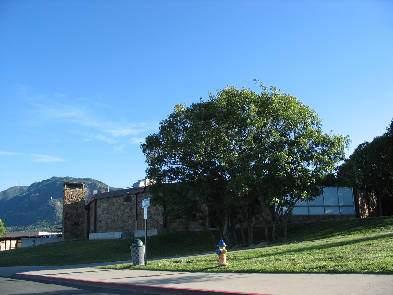 A false alarm prompts a scare near Cheyenne Mountain High School Monday afternoon