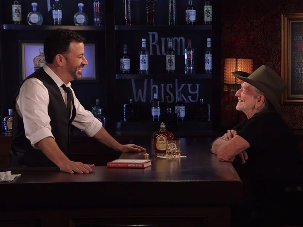 Willie Nelson Plays “Three Ridiculous Questions” with Jimmy Kimmel [Watch]