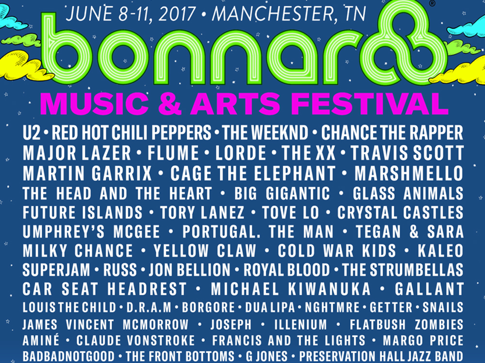 2017 Bonnaroo Lineup Includes Country Trifecta, Tickets On Sale Now