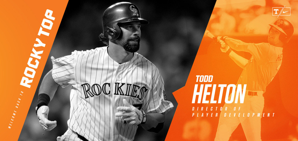 VFL TODD HELTON JOINS VOL BASEBALL STAFF | UT SPORTS