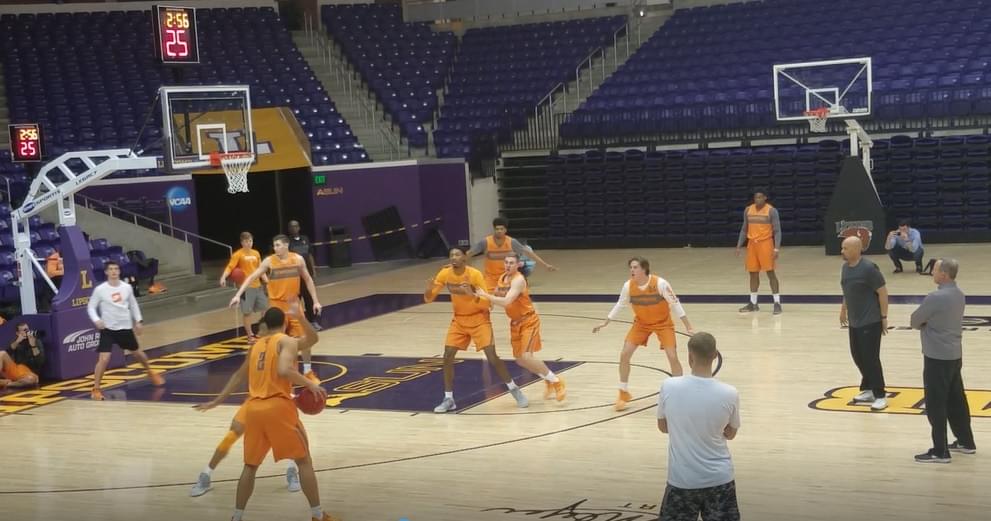 Video: Watch the Vols hoops team practice before SEC Tournament