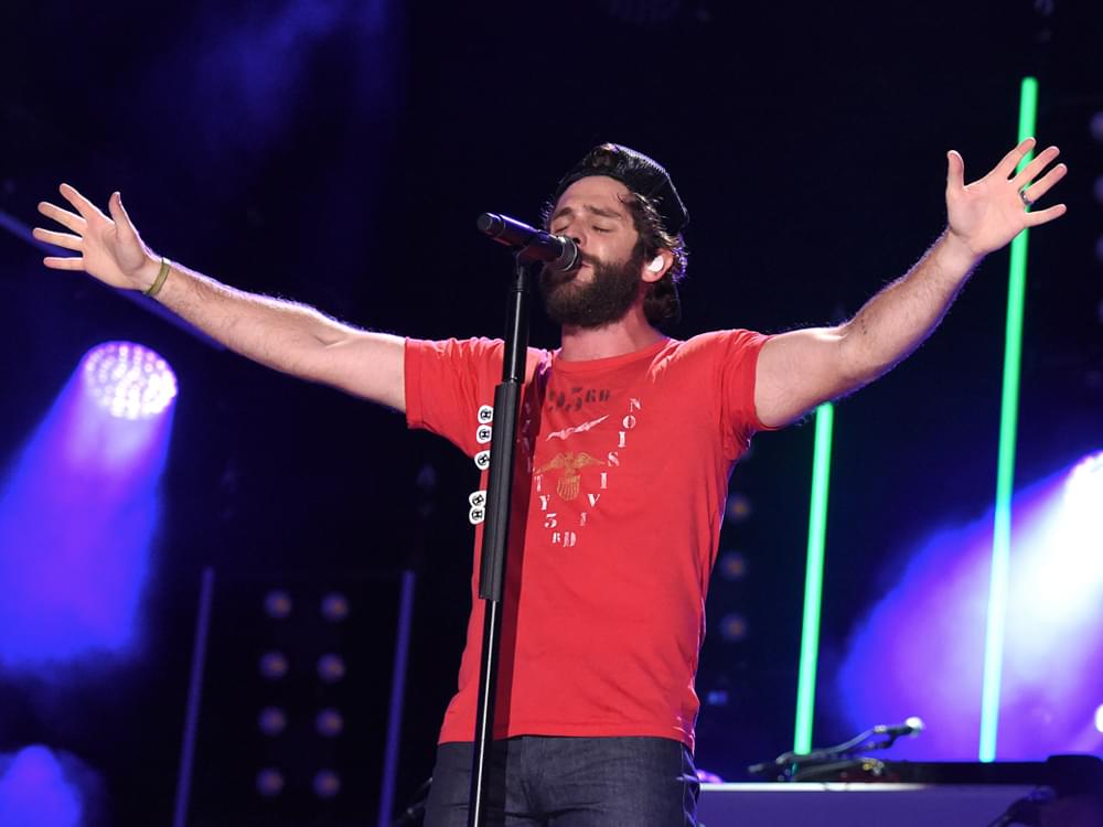 Thomas Rhett’s New Album, “Center Point Road,” Debuts Atop the All-Genre Billboard 200 Chart