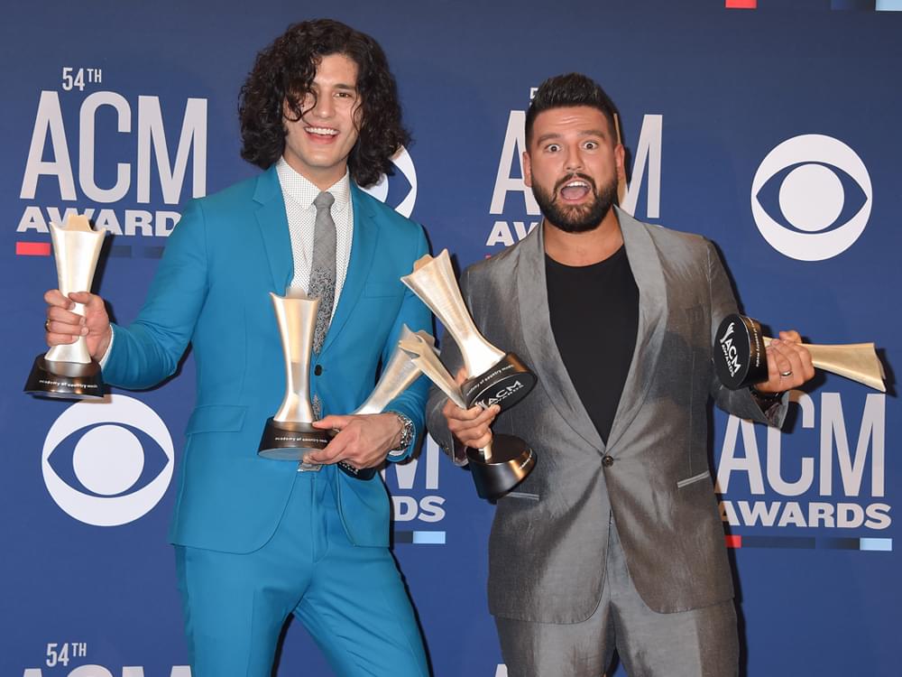 Breakdown–ACM Awards Nominations: Dan Smyers (6), Shay Mooney (5), Maren Morris (5), Thomas Rhett (5) & More