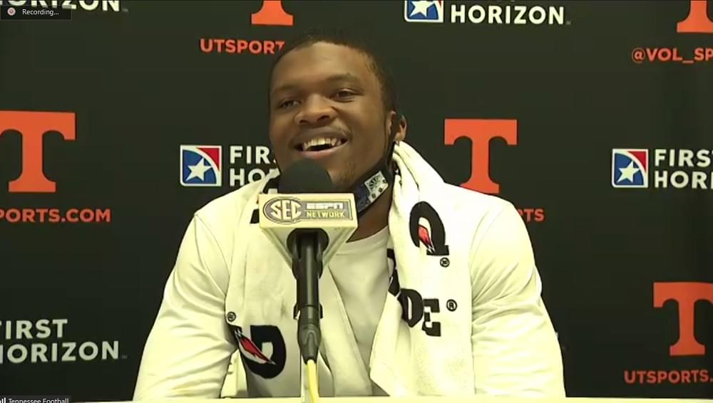 WATCH: Thompson after VU win on pick-6 “It was a great play call by the coaches” WATCH: Thompson after VU win on pick-6 “It was a great play call by the coaches”