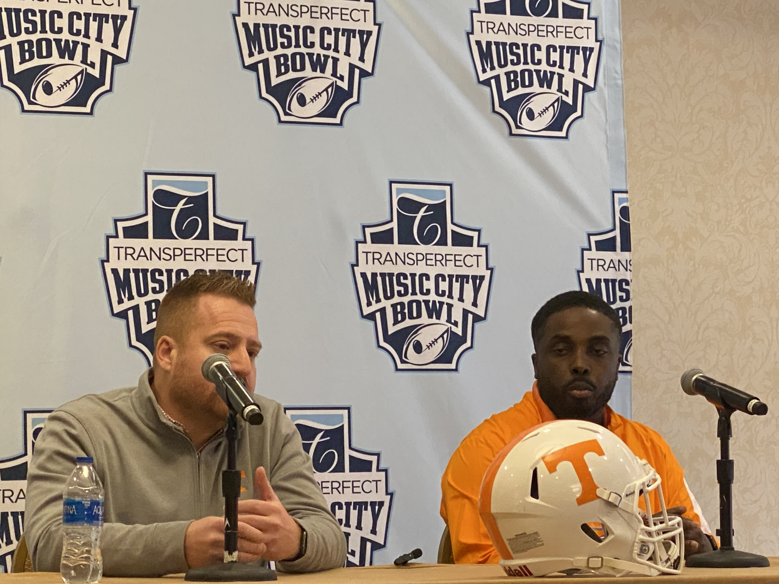 WATCH: Tennessee coordinators talk team, returning players, Purdue, Music City Bowl