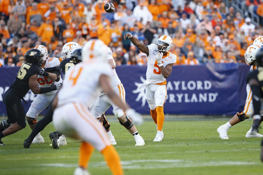 Postgame/Stats/Notes/Story: Vols Suffer Overtime Shootout Loss To Purdue In Music City Bowl, 48-45