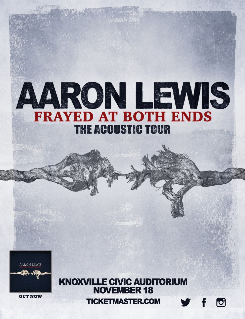 Enter to win tickets to Aaron Lewis Frayed at Both Ends Tour!