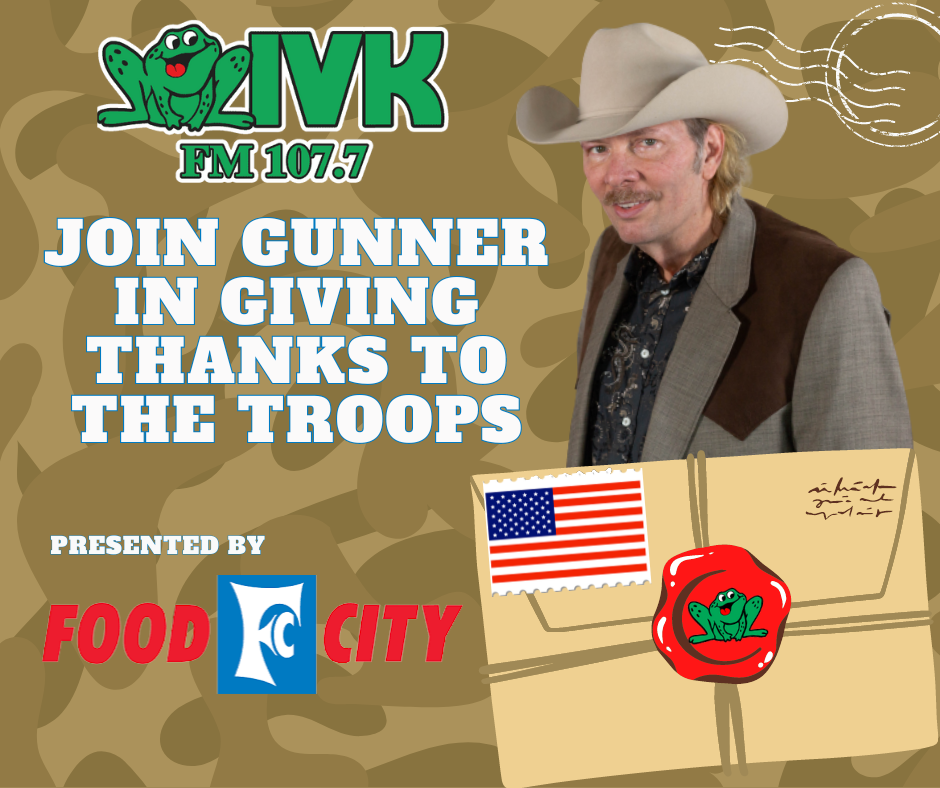 Join Gunner in Giving Thanks to the Troops!