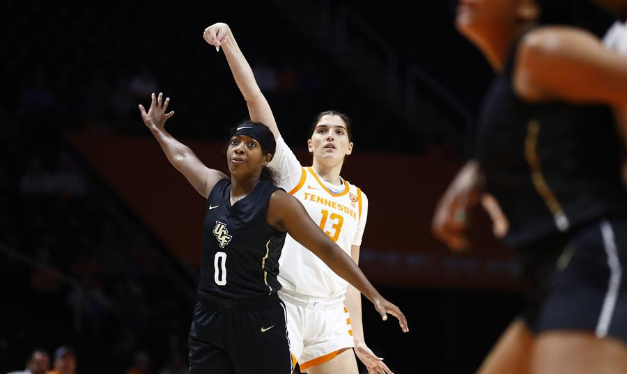 Highlights/Photos/Postgame/Stats/Story: All 14 that played scored as Lady Vols Blow Past UCF, 99-64