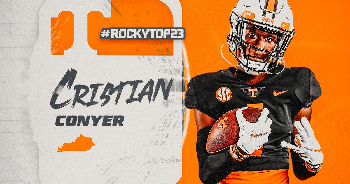 3-star CB Cristian Conyer signs with Tennessee (Profile/Highlights/Analysis)