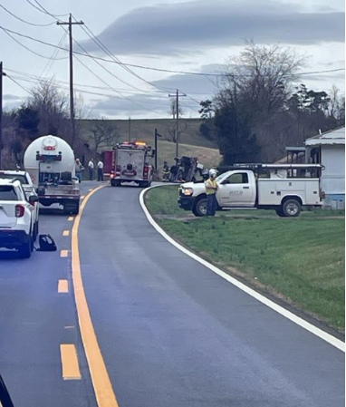 An Evacuation Ordered for Some Cocke County Residents Following Propane Spill from Overturned Truck