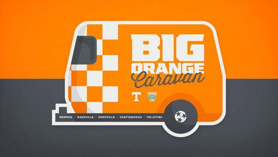 “Big Orange Caravan” Five-City Tennessee Tour Rolls In April and May