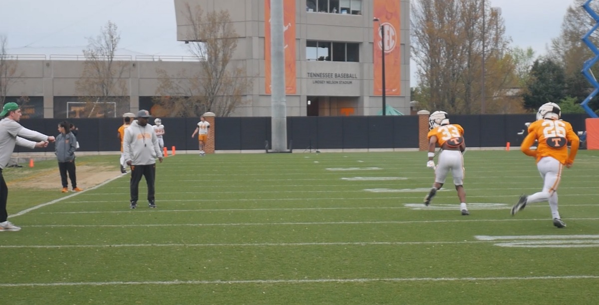 WATCH: Tennessee Football Spring Practice 8 Video