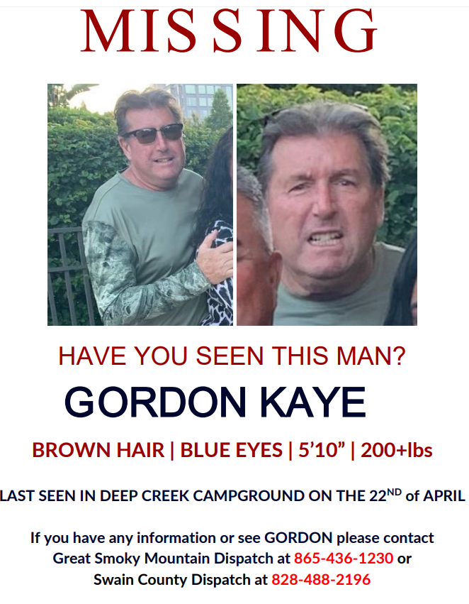 Park Rangers in the Great Smoky Mountains National Park are Searching for a Missing Man