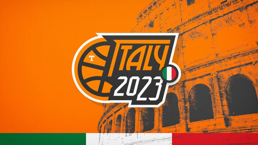 Tennessee Basketball Set to Play Three Games During 10-Day Tour of Italy This Summer