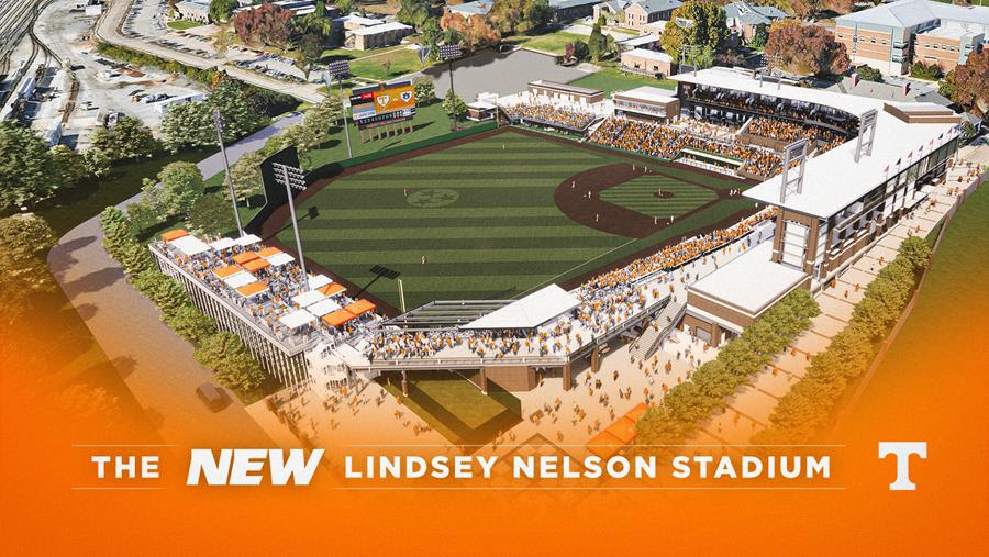 Tennessee Athletics Poised to Begin Major Renovations, Player Development Enhancements at Lindsey Nelson Stadium