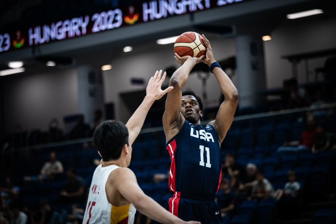 Awaka Shines Statistically for Team USA at FIBA U19 World Cup