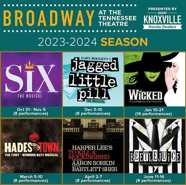 Tennessee Theatre Announcing Sale Dates for Upcoming 2023 – 2024 Season