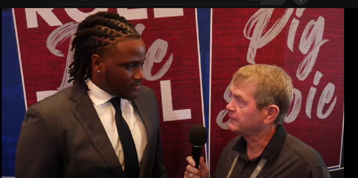 WATCH: Jimmy Hyams with South Carolina DL Tonka Hemingway at #SECMD23