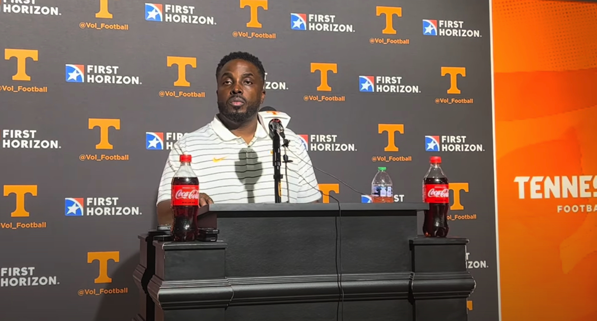 Vols DC Tim Banks on what he wants out of his defense, “We want to be a unit that doesn’t beat itself”