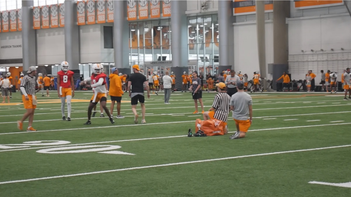 WATCH: 2023 Tennessee Football Preseason Practice 2 Highlights