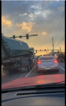 An Investigation is Underway after Authorities are Involved in a Chase of a Stolen Garbage Truck Through Three Counties